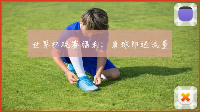 世界杯观赛福利：看球即送流量