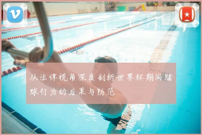 从法律视角深度剖析世界杯期间赌球行为的后果与防范