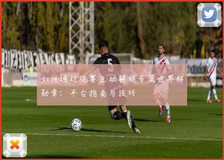 如何通过观赛互动解锁专属世界杯勋章:平台指南与技巧